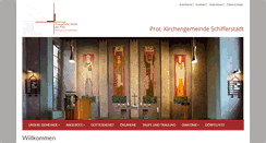 Desktop Screenshot of evkirche-schifferstadt.de