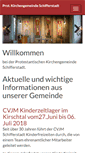 Mobile Screenshot of evkirche-schifferstadt.de